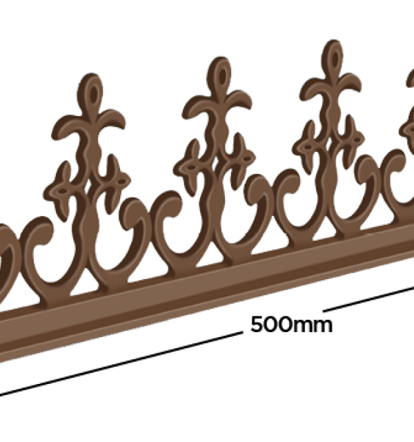 Aluminium Antique Crest