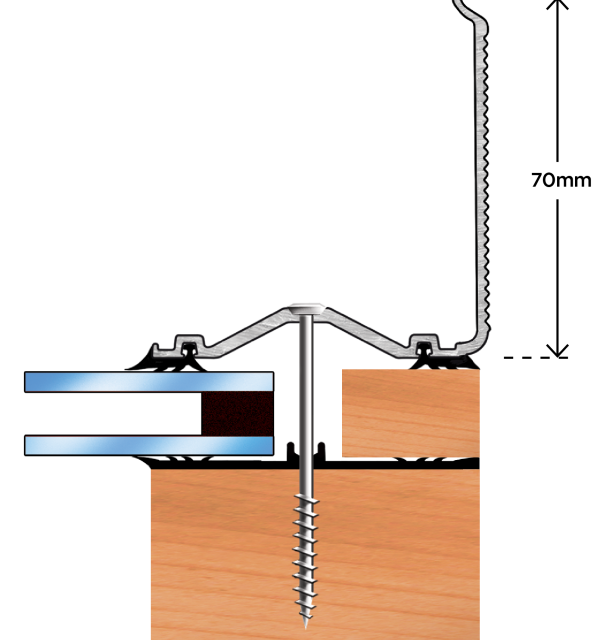 Capex 60 Wall Flashing Profile