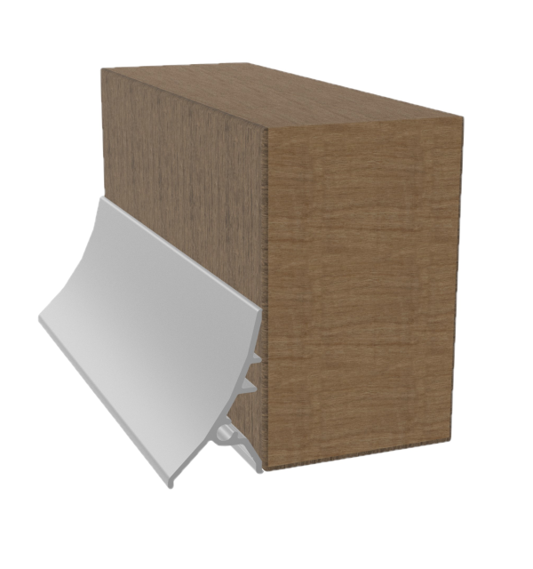 Radius Concealed Screw Fix Deflector