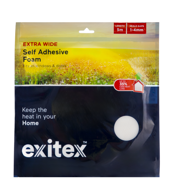 Extra Wide Self Adhesive Foam