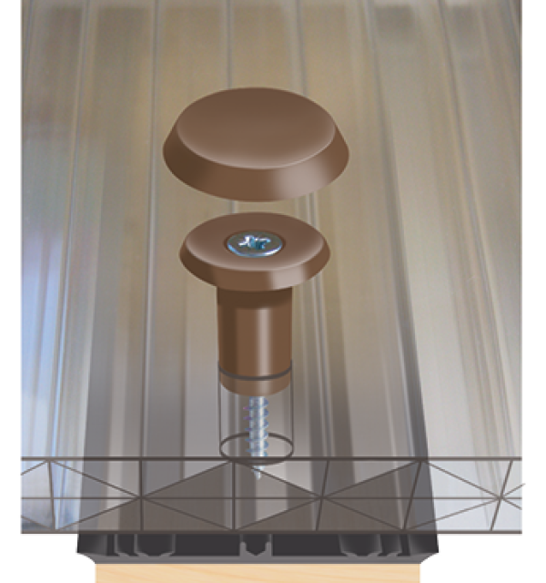 Polycarbonate Fixing Buttons